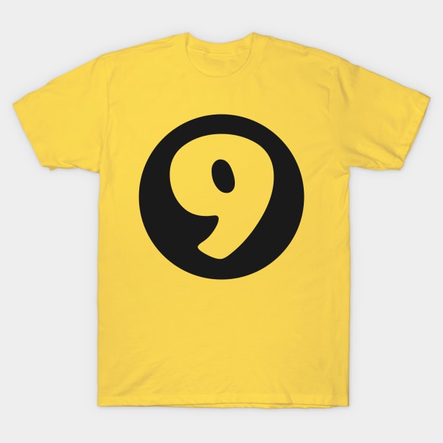 Number Nine #9 T-Shirt by n23tees